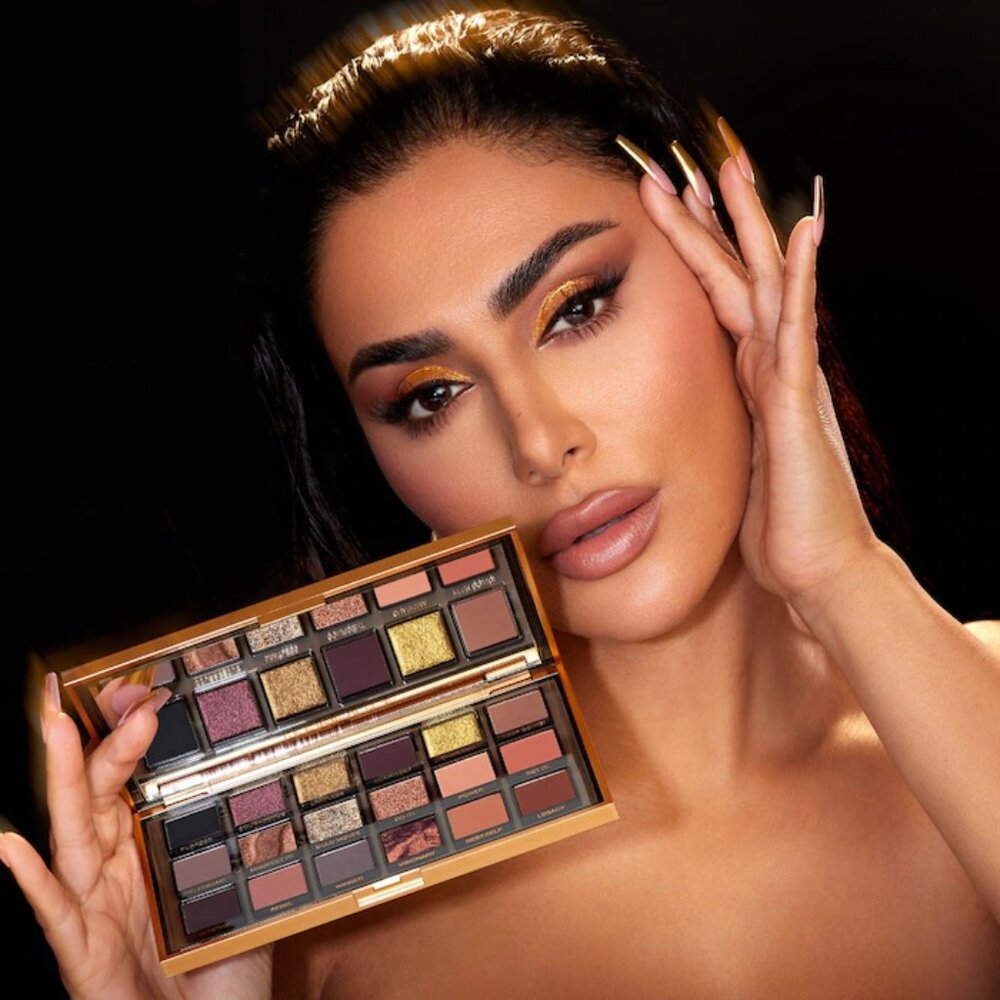 BNIB ✅ HUDA BEAUTY Empowered Eyeshadow Palette EM(POWER)ED ~ Limited Edition - Picture 8 of 15
